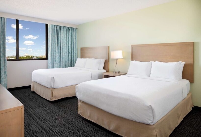 חדר סטנדרט שתי מיטות זוגיות, Embassy Suites By Hilton Tampa Airport Westshore