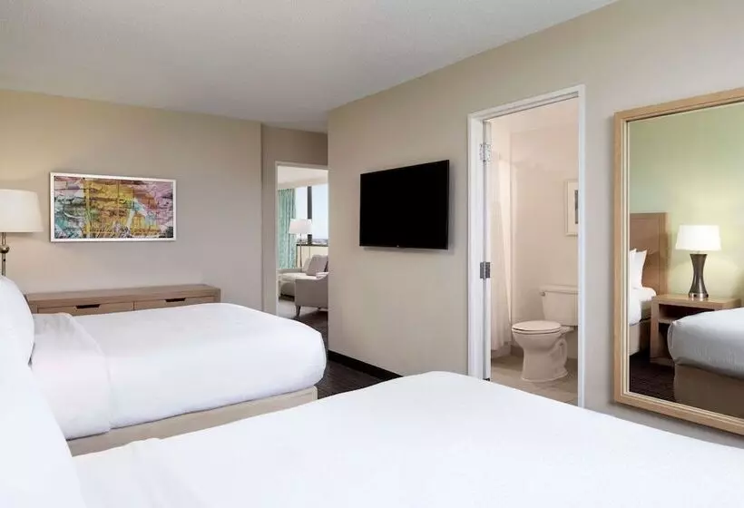 ２ベッドスイートルーム, Embassy Suites By Hilton Tampa Airport Westshore