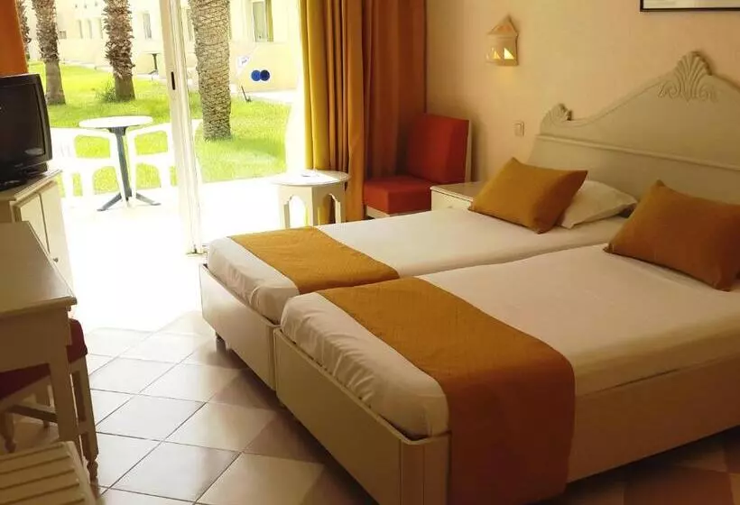 اتاق یک تخته با چشمانداز باغ, Zephir Hôtel & Spa