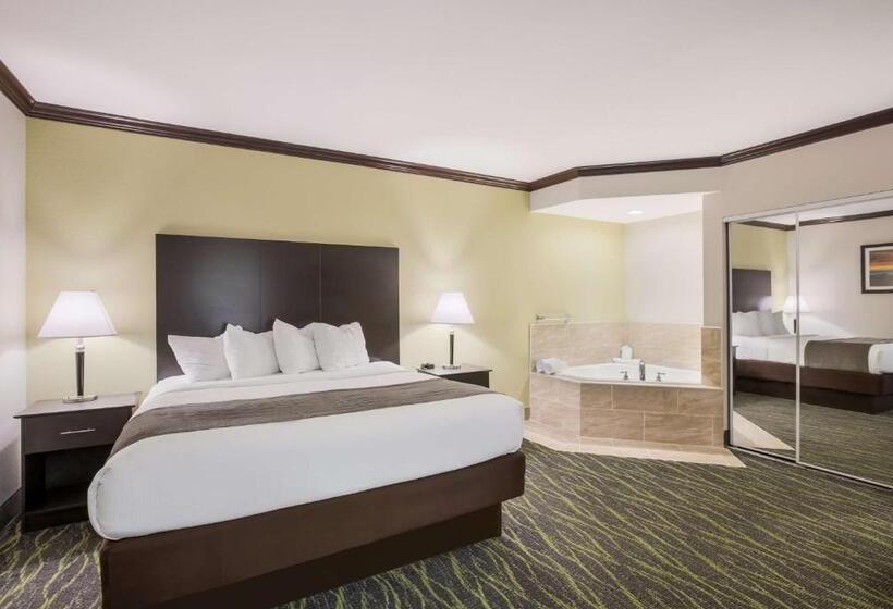 适合残疾人士使用的带超级大床的标准间, Best Western Asheville Blue Ridge Parkway