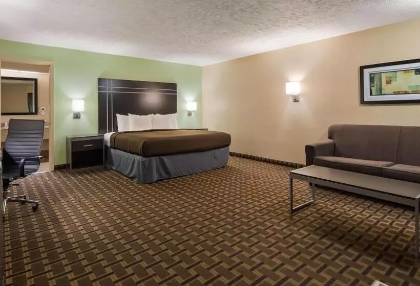 キングサイズベッドのスタンダードルーム, Best Western Coachlight