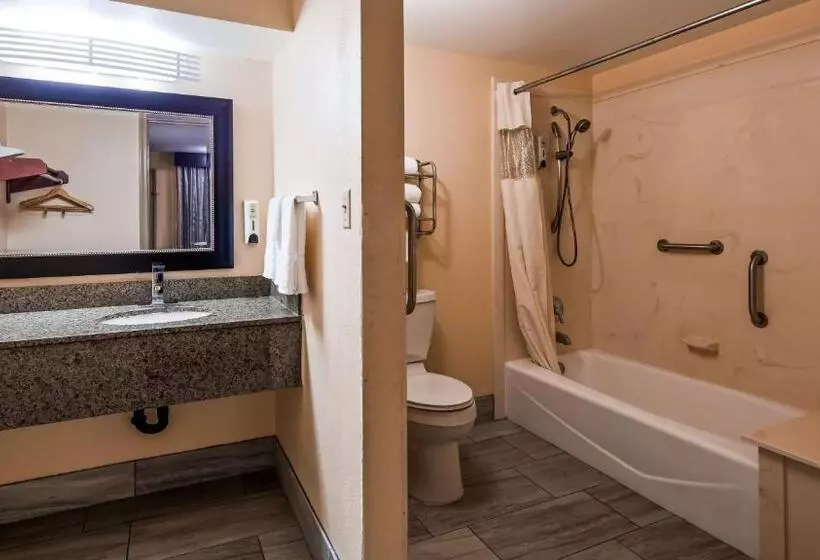 身障者適用キングサイズベッドルーム, Best Western Jacksonville Inn