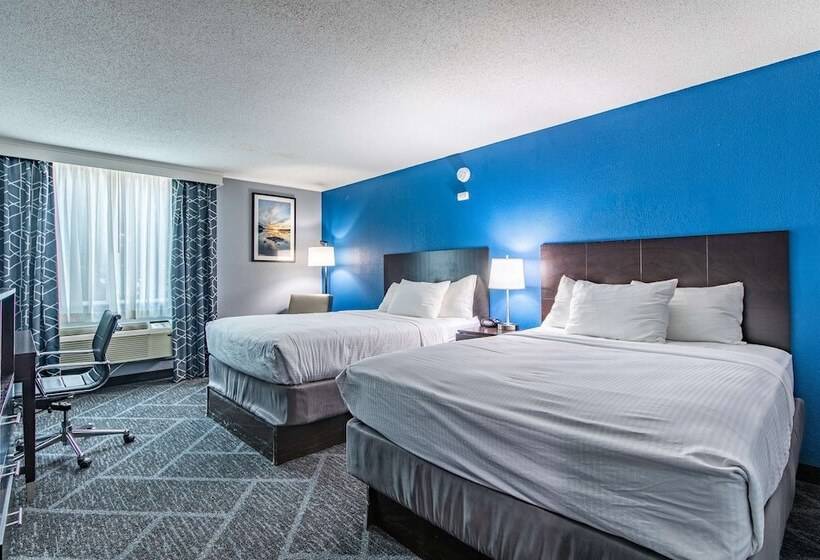 带2个双人床的标准工作室, Best Western Rochester Hotel Mayo Clinic Area/ St. Mary S