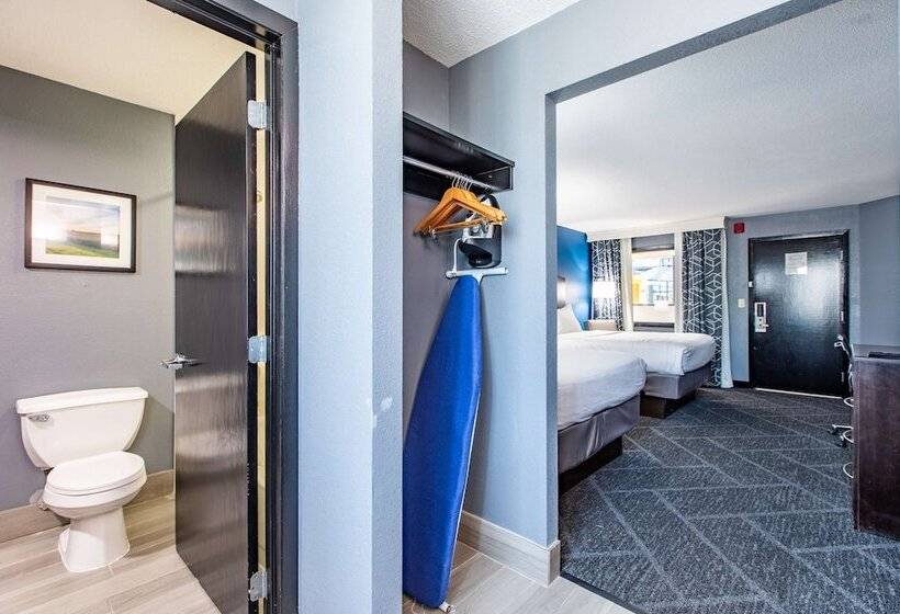 带2个双人床的标准工作室, Best Western Rochester Hotel Mayo Clinic Area/ St. Mary S