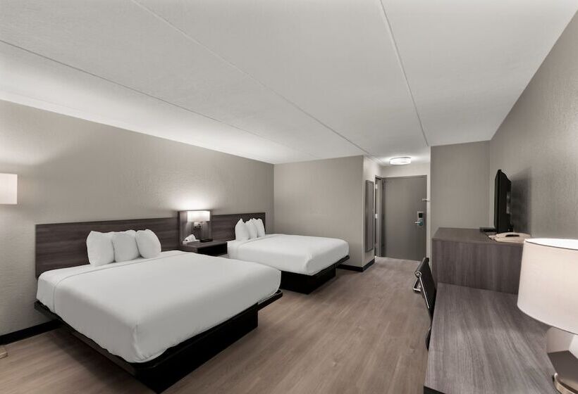 غرفه قياسيه سريرين مزدوجين, Clarion Pointe Rhinelander Downtown