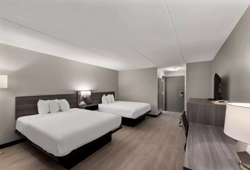 اتاق استاندارد با 2 تخت دوبل, Clarion Pointe Rhinelander Downtown
