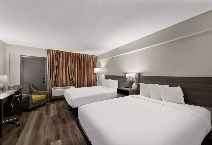 اتاق استاندارد با 2 تخت دوبل, Clarion Pointe Rhinelander Downtown