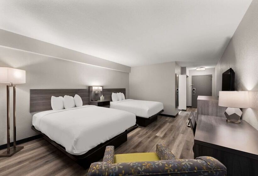 스탠다드 룸 더블 침대 2개, Clarion Pointe Rhinelander Downtown