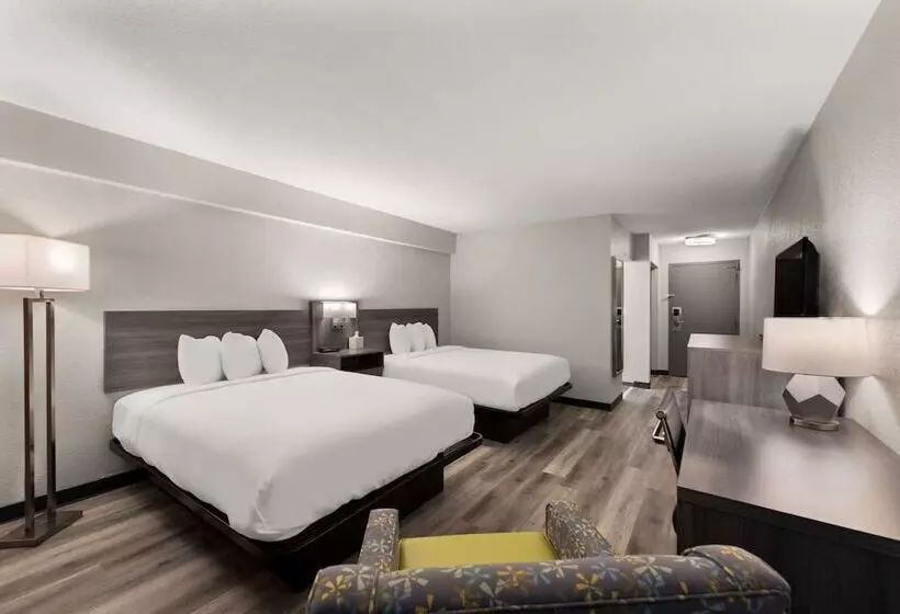 اتاق استاندارد با 2 تخت دوبل, Clarion Pointe Rhinelander Downtown