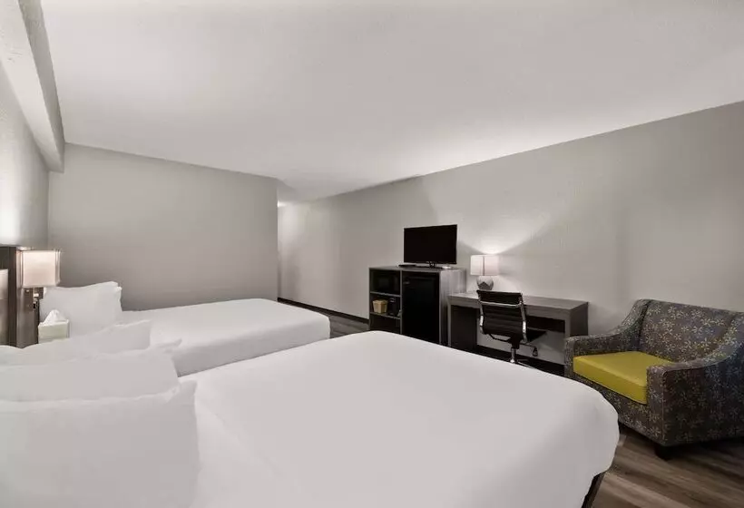اتاق استاندارد با 2 تخت دوبل, Clarion Pointe Rhinelander Downtown