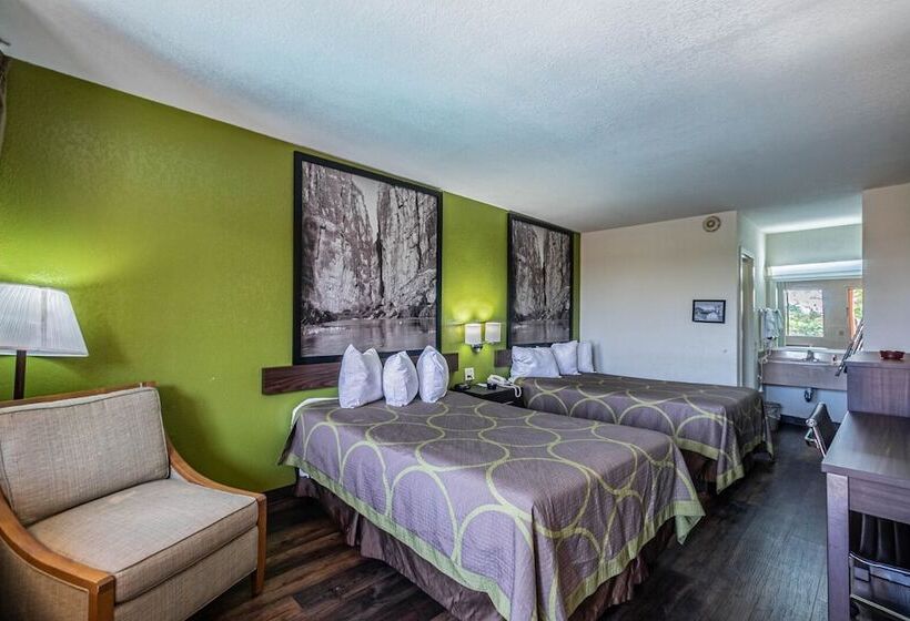 חדר סטנדרט שתי מיטות זוגיות, Super 8 By Wyndham El Paso Airport