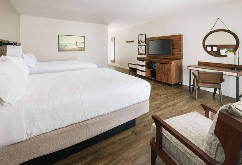 חדר סטנדרט שתי מיטות זוגיות, Hampton Inn Key West Fl