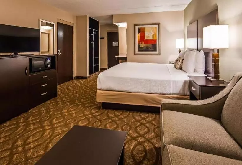 キングサイズベッドのスタンダードルーム, Best Western Okemos/east Lansing Hotel & Suites