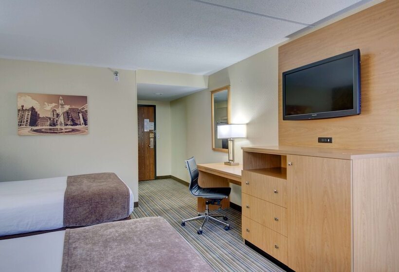 带2个双人床的标准工作室, Best Western Royal Plaza Hotel And Trade Center