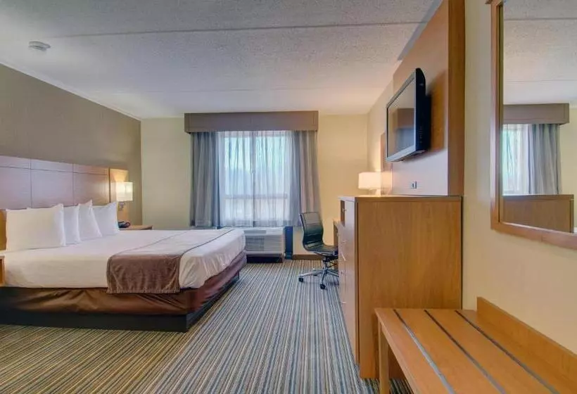 キングサイズベッドのスタンダードルーム, Best Western Royal Plaza Hotel And Trade Center