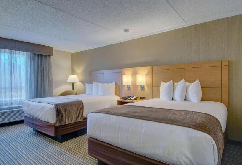 带2个双人床的标准工作室, Best Western Royal Plaza Hotel And Trade Center