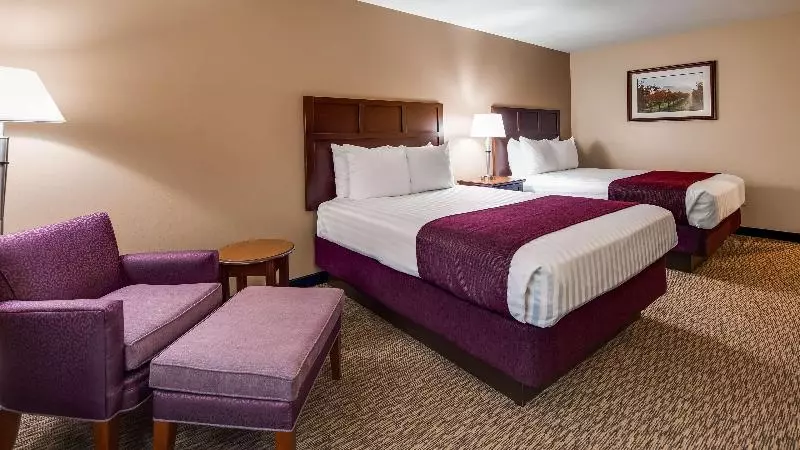 キングサイズベッドのスタンダードルーム, Caesars Atlantic City Resort & Casino