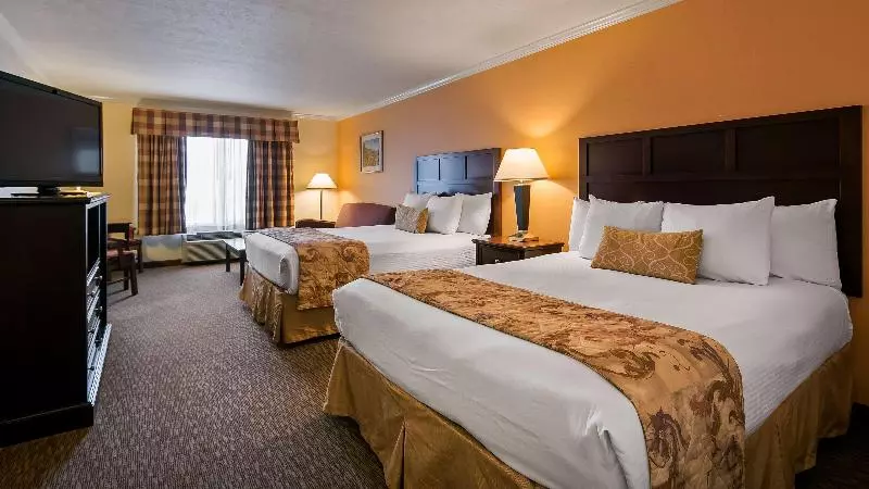 キングサイズベッドのスタンダードルーム, Caesars Atlantic City Resort & Casino