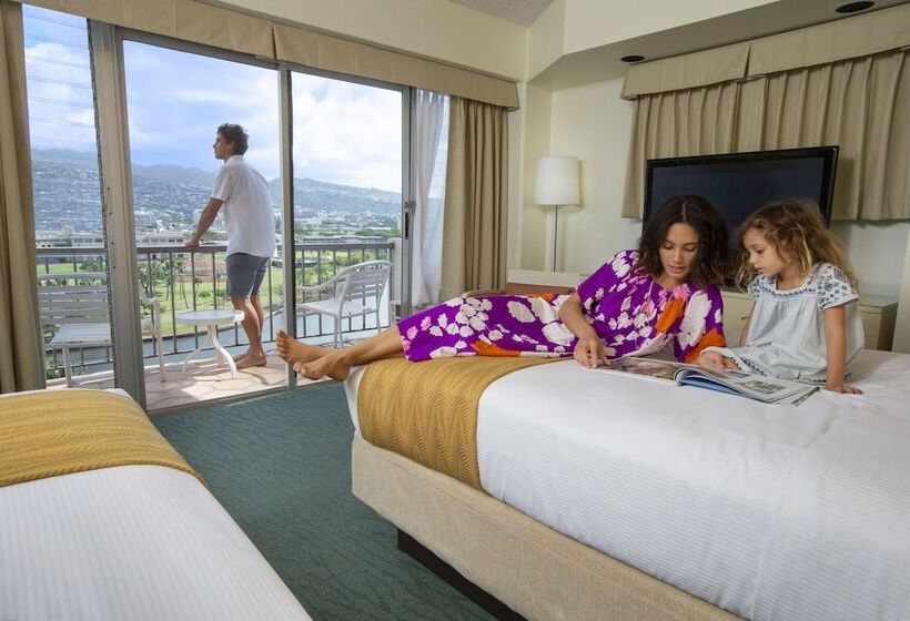 חדר סטנדרט שתי מיטות זוגיות, Coconut Waikiki