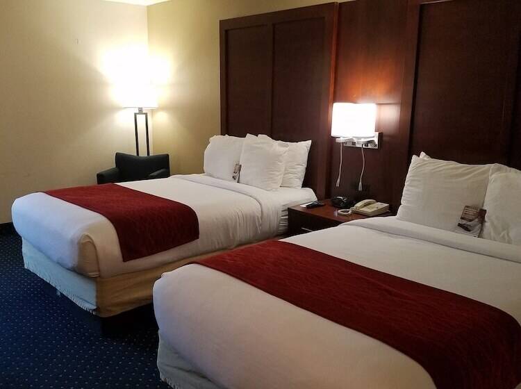 غرفه قياسيه سريرين مزدوجين, Comfort Inn Laurinburg