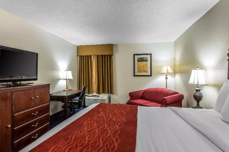 キングサイズベッドのスタンダードルーム, Comfort Inn Laurinburg
