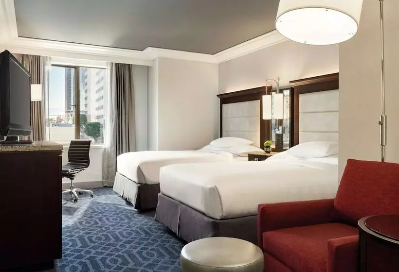 اتاق استاندارد با 2 تخت دوبل, Hilton Checkers Los Angeles