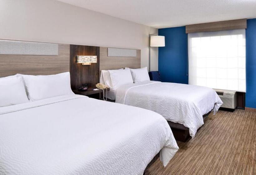 غرفه قياسيه سريرين مزدوجين, Holiday Inn Express Winston Salem Medical Ctr Area