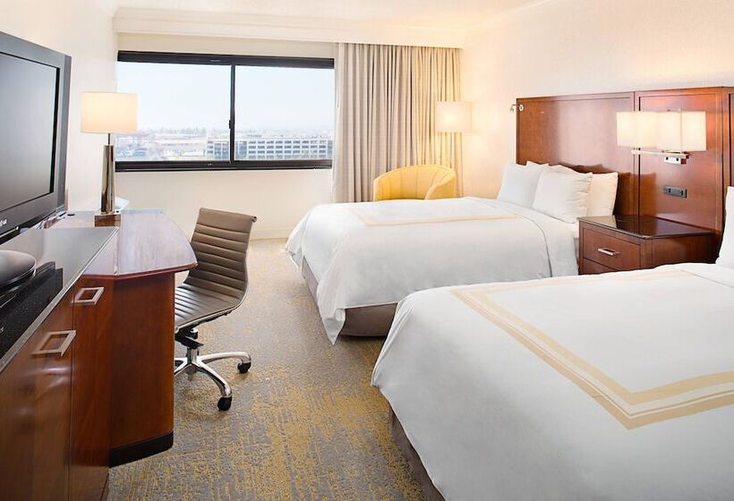 Номер Стандарт 2 Двуспальные Кровати, Los Angeles Marriott Burbank Airport