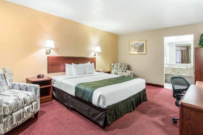 Quarto Estandar Cama King para Deficientes Físicos, Quality Inn Cedar City   University Area