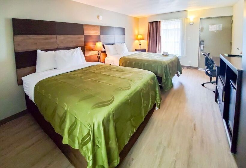 带2个双人床的标准工作室, Quality Inn & Conference Center Panama City