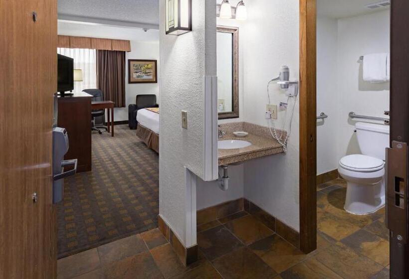 غرفة قياسية سرير كينج لذوى الإحتياجات الخاصة, Ramkota Hotel   Casper