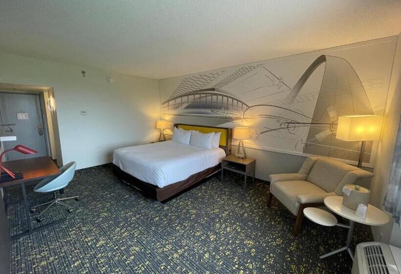 스탠다드 룸 킹사이즈 침대, Saint Louis Airport