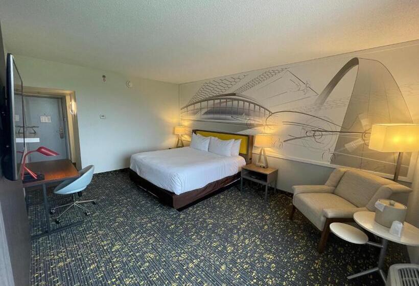 스탠다드 룸 킹사이즈 침대, Saint Louis Airport