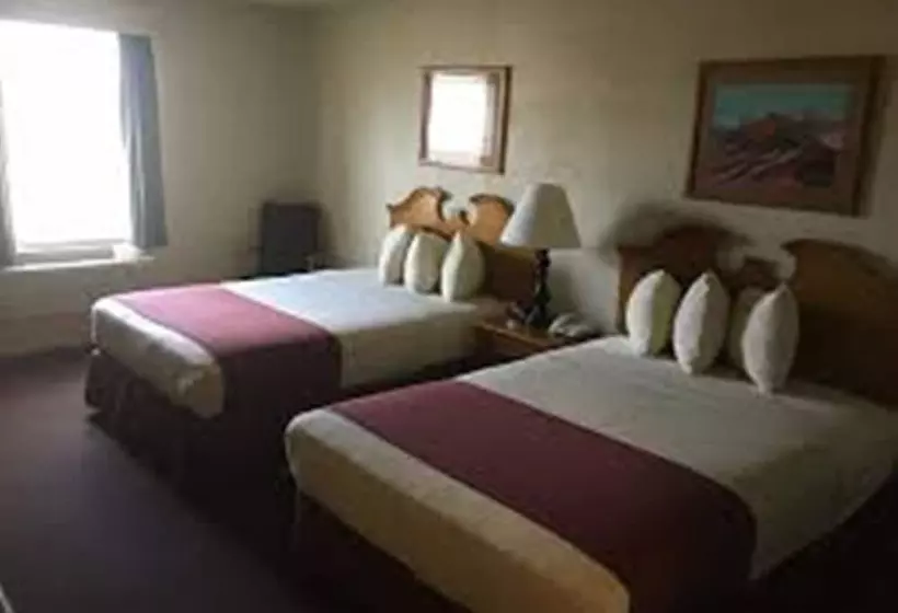２ダブルベッドのスタンダードルーム, Territorial Inn Guthrie Oklahoma