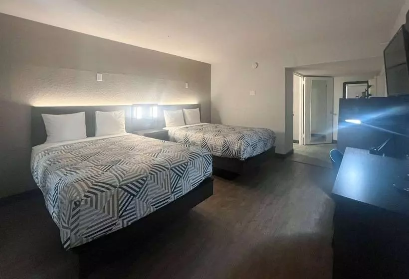 ２ダブルベッドのスタンダードルーム, Motel 6 Glendale Az