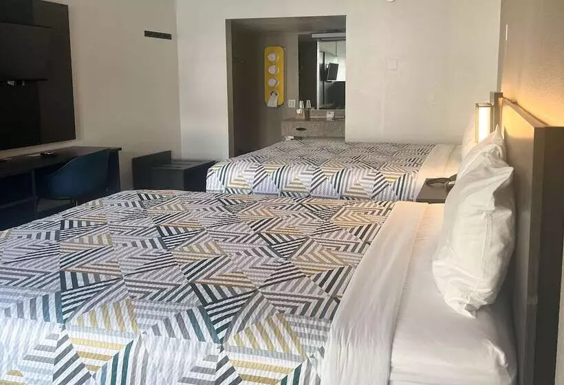 ２ダブルベッドのスタンダードルーム, Motel 6 Glendale Az