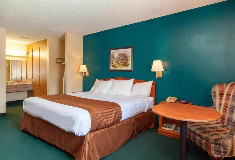اتاق لوکس با تخت بزرگ, Americas Best Value Inn & Suites Bakersfield Central