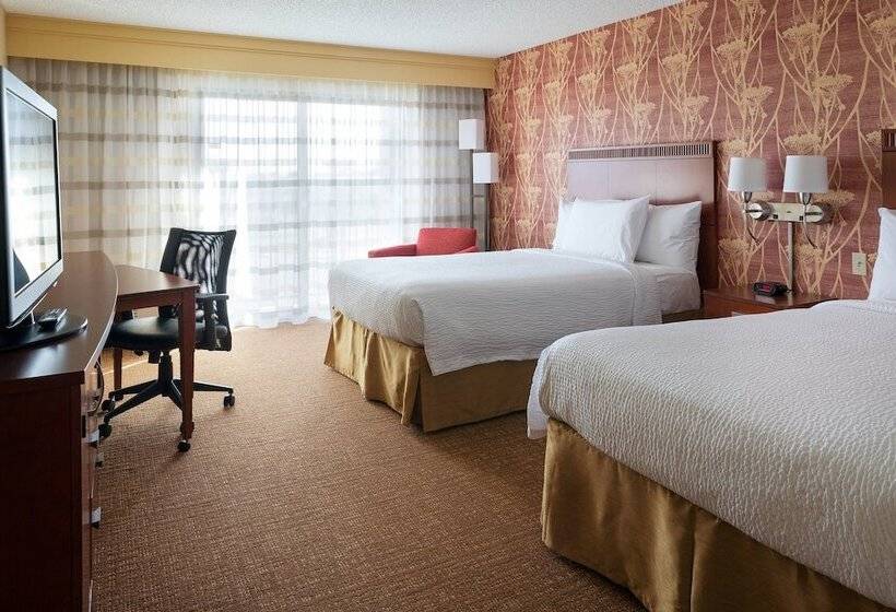 Номер Стандарт 2 Двуспальные Кровати, Courtyard Costa Mesa South Coast Metro