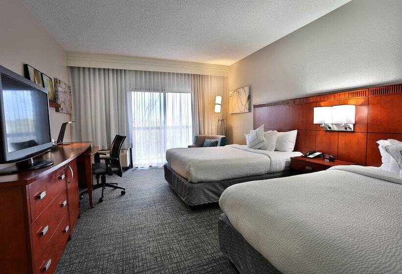 Номер Стандарт 2 Двуспальные Кровати, Courtyard Montgomery