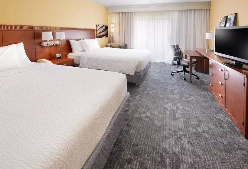 Standard-huone 2 Parivuodetta, Courtyard By Marriott Oklahoma City Airport