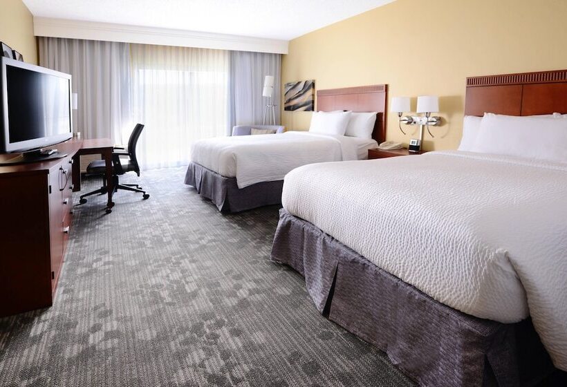 غرفه قياسيه سريرين مزدوجين, Courtyard By Marriott Oklahoma City Airport
