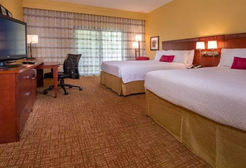 اتاق استاندارد با 2 تخت دوبل, Courtyard By Marriott Richmond West