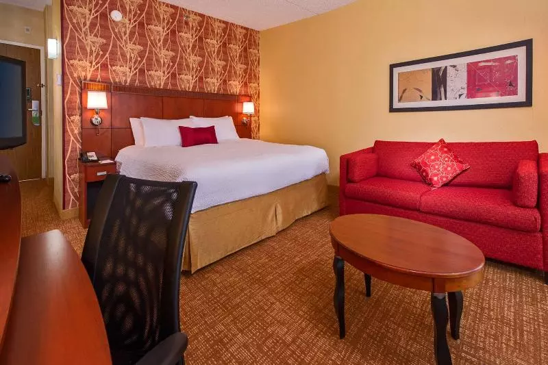 اتاق استاندارد با تخت بزرگ, Courtyard By Marriott Richmond West