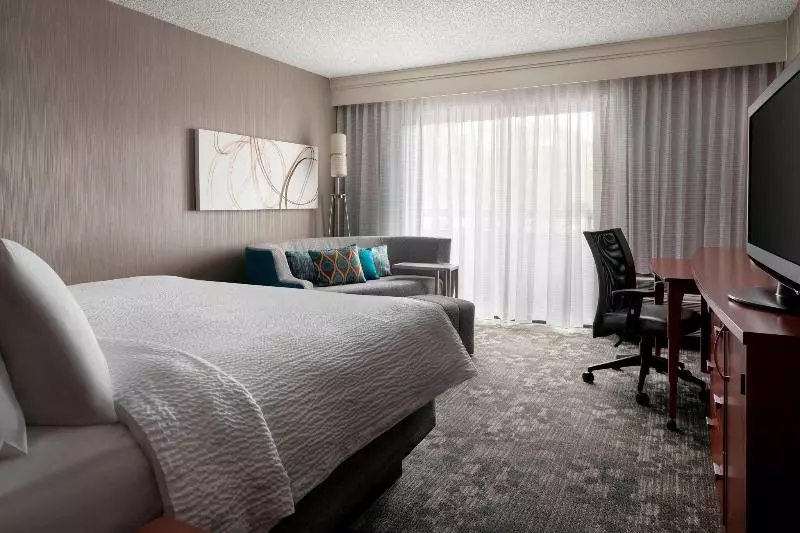 اتاق استاندارد با تخت بزرگ, Courtyard By Marriott San Francisco Airport