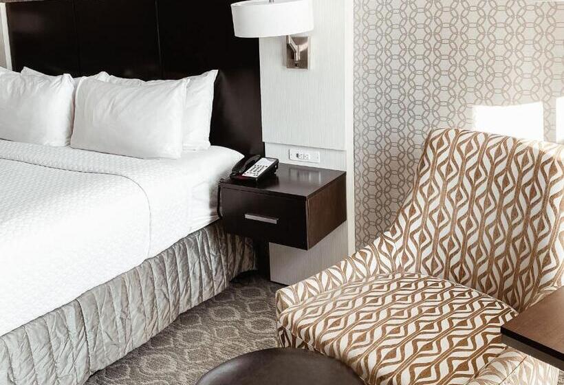 غرفة قياسية سرير كينج لذوى الإحتياجات الخاصة, Crowne Plaza Chicago Sw   Burr Ridge, An Ihg