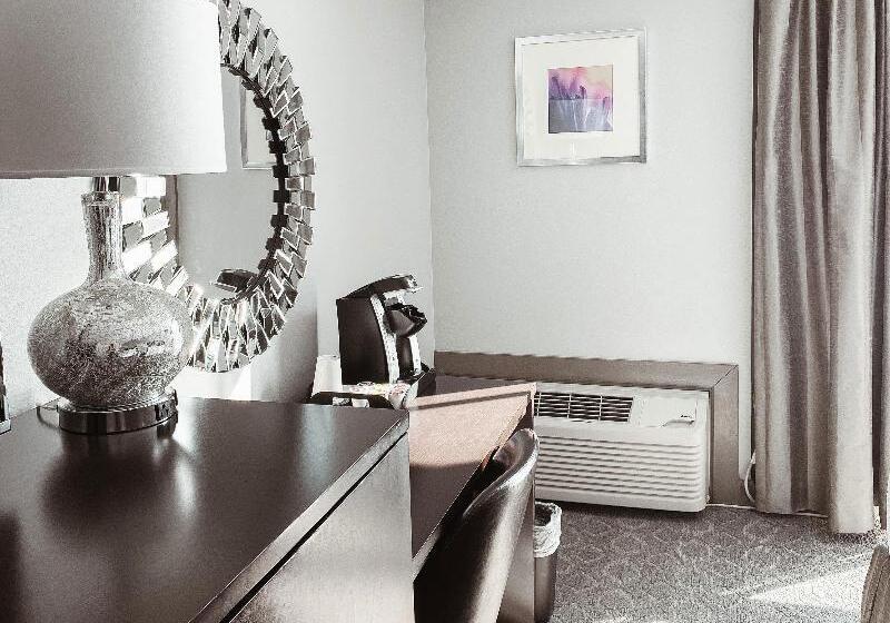 اتاق استاندارد با تخت بزرگ, Crowne Plaza Chicago Sw   Burr Ridge, An Ihg