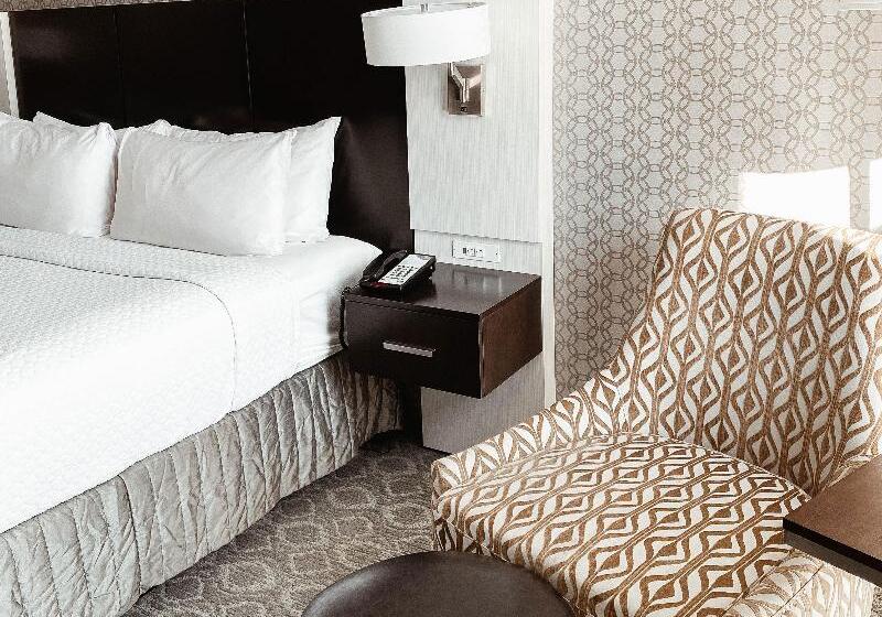اتاق استاندارد با تخت بزرگ, Crowne Plaza Chicago Sw   Burr Ridge, An Ihg