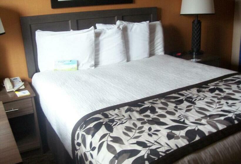 מיטת קינג בסוויטה, Days Inn & Suites By Wyndham Bozeman