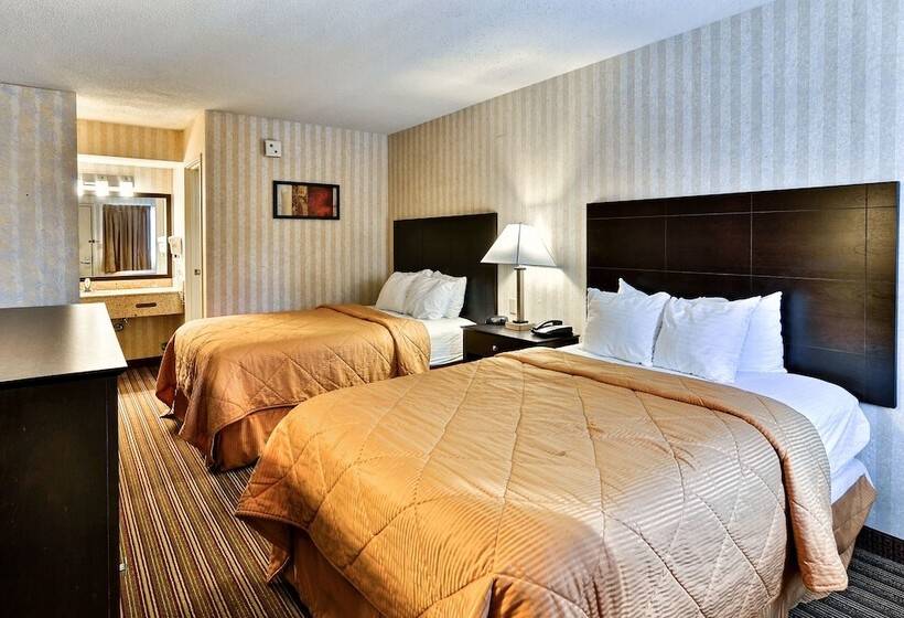 غرفه قياسيه سريرين مزدوجين, Quality Inn Barkeyville