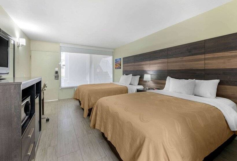 غرفه قياسيه سريرين مزدوجين, Quality Inn University North I75